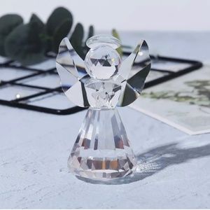 New Transparent Crystal Angel Figurine